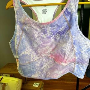 Torrid sports bra pastel multi color | 3x